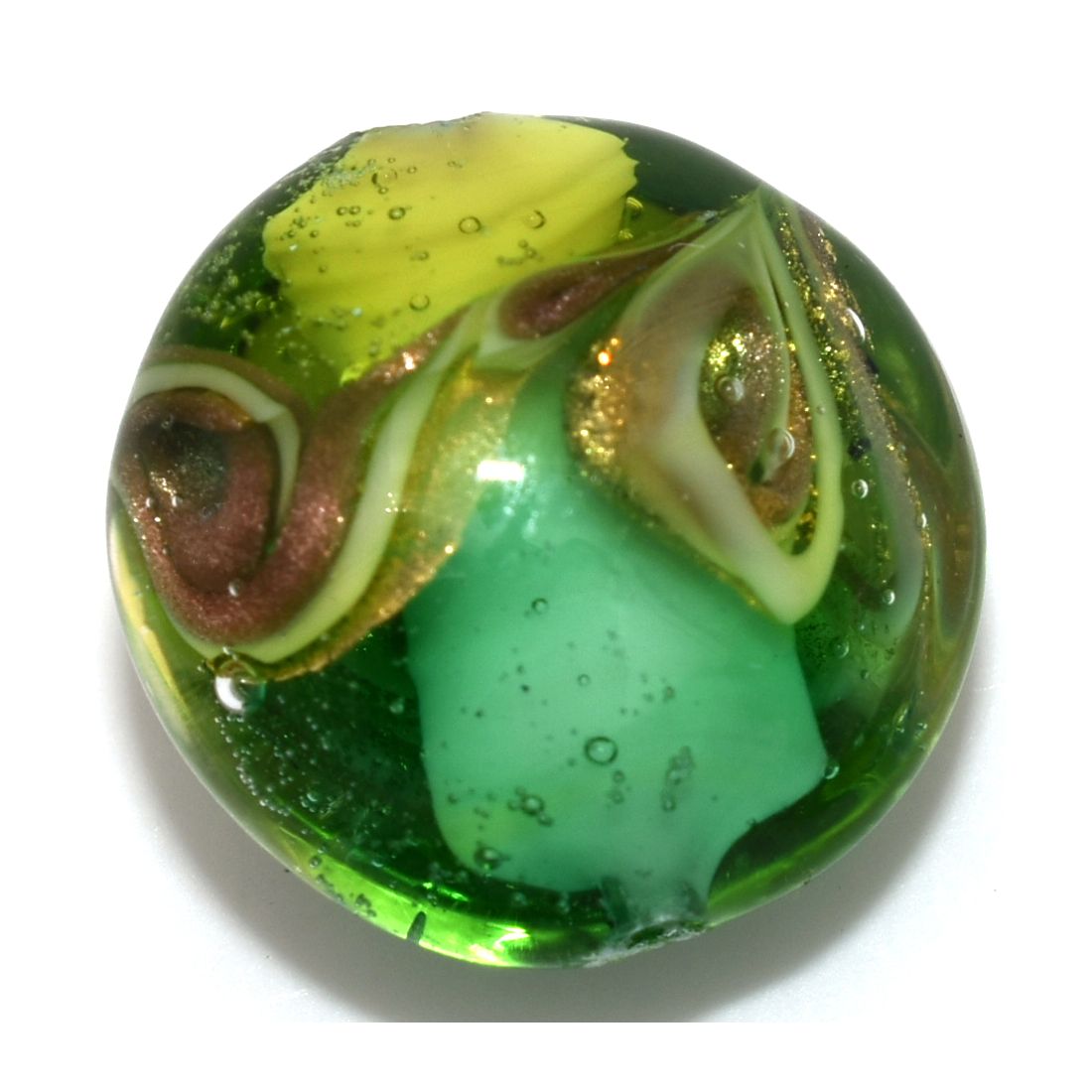 Collana Donna Vetro Murano e Pietra Lavica Argento