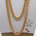 Collana catena doppia oro 150cm chunky Giamas - gioielli made in Italy
