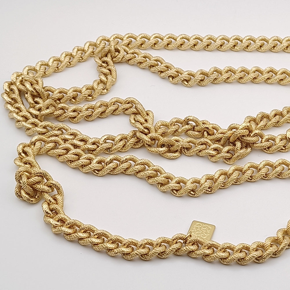 Collana dorata by ungiioielloperte