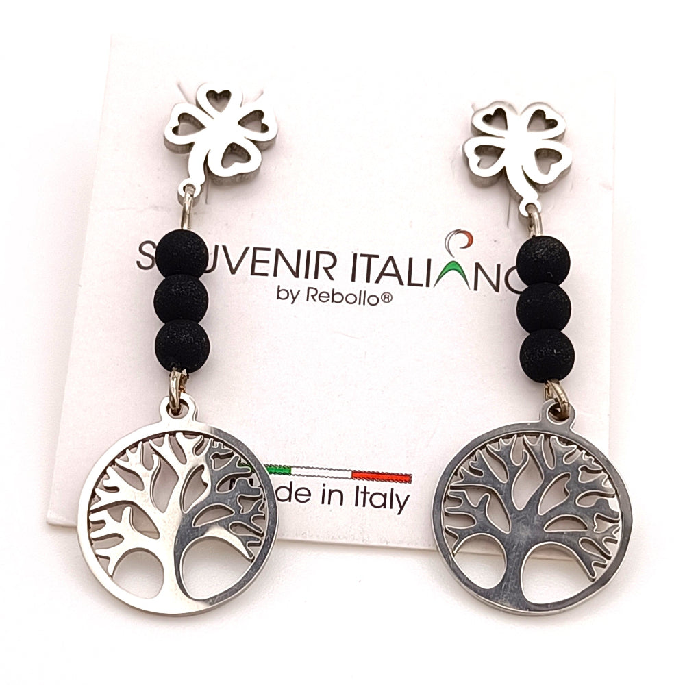 Orecchini albero della vita Souvenir Italiano by Rebollo in vendita su ungioielloperte
