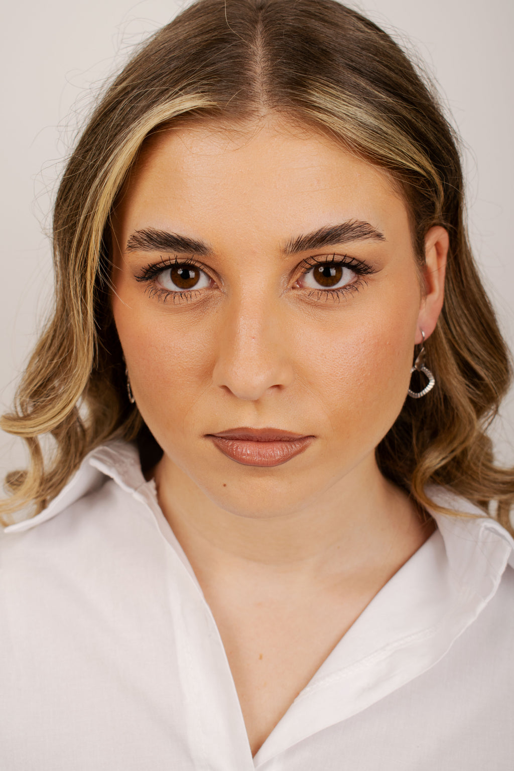 Orecchini pendenti argento 925 Giamas - dettaglio indossato