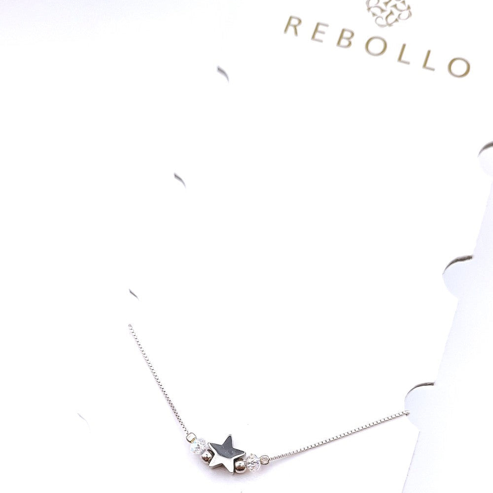 racciale con stelle e cristalli Swarovski Elements - ungioielloperte