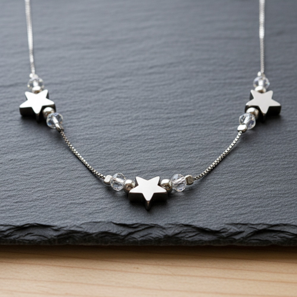 Collana con Stelle e Cristalli Swarovski