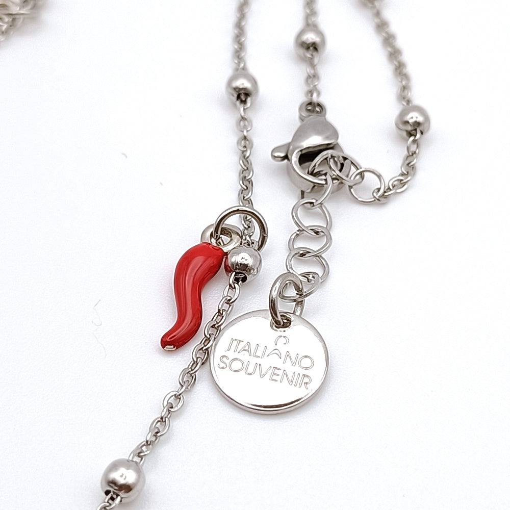 Particolare della chiusura del bracciale con tag by ungioielloperte