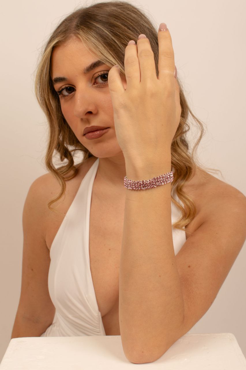 Bracciale con cristalli Swarovski